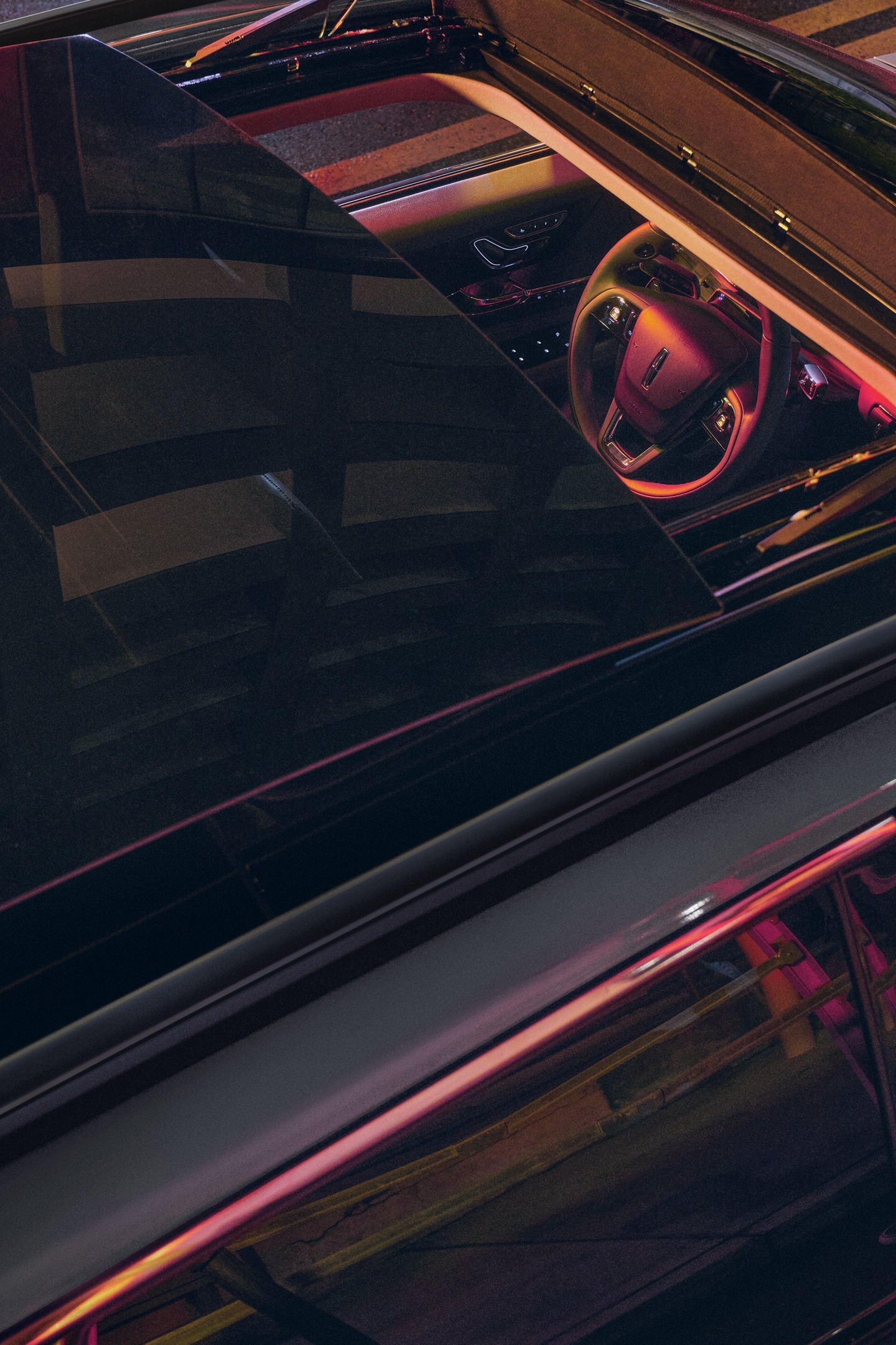 The Panoramic Vista Roof® inside the 2026 Lincoln Corsair®