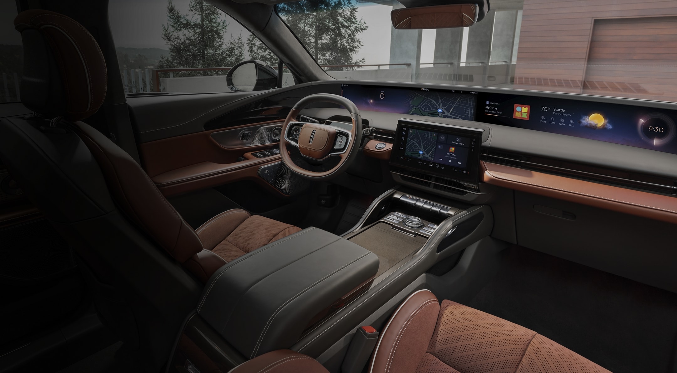 The 2024 Lincoln Black Label Redwood theme is shown.