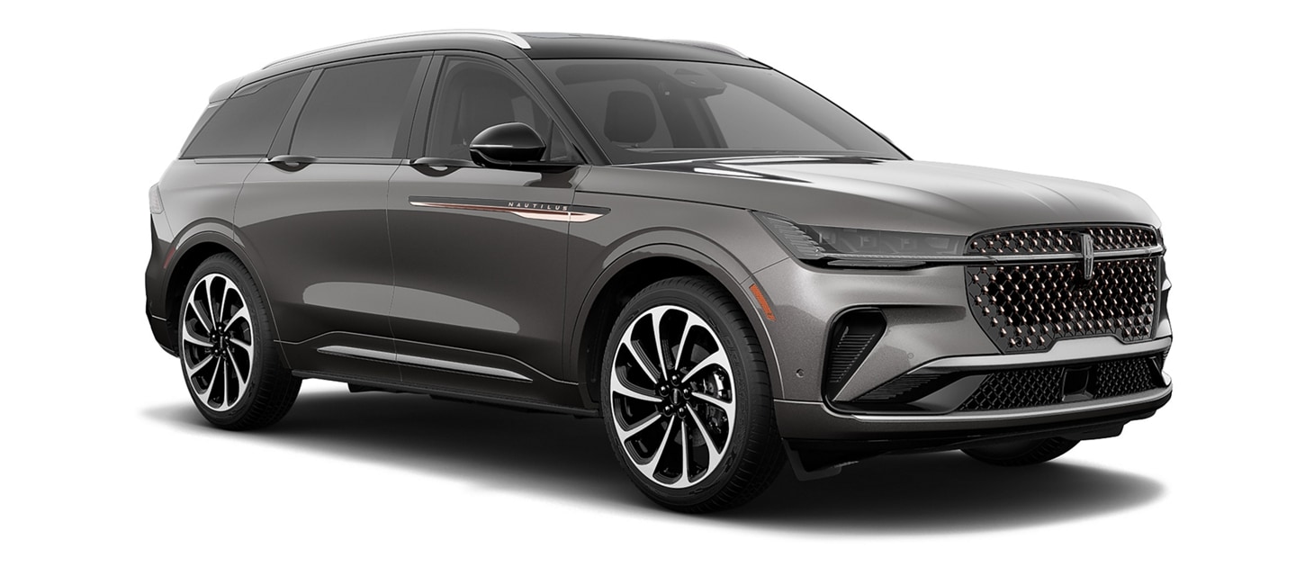 A 2024 Lincoln Black Label Nautilus® SUV is shown in the Chroma Caviar exterior color
