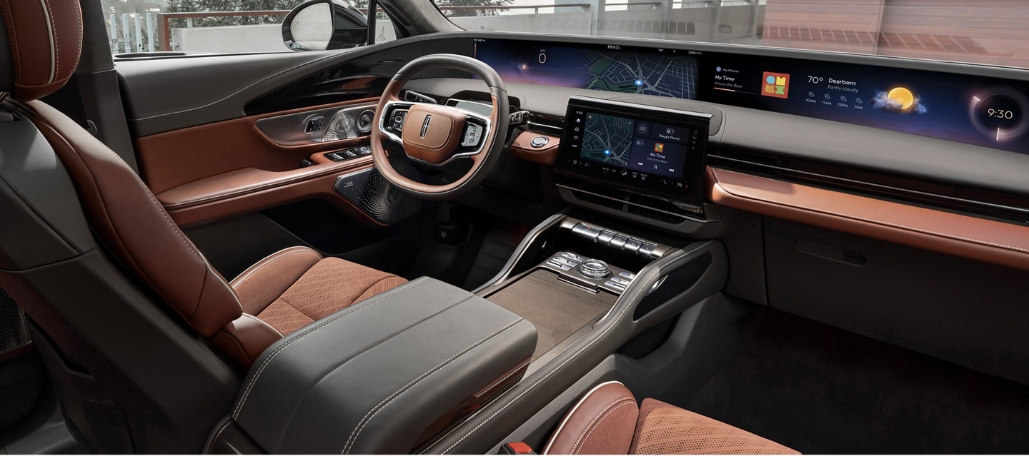 The interior of the 2024 Nautilus 