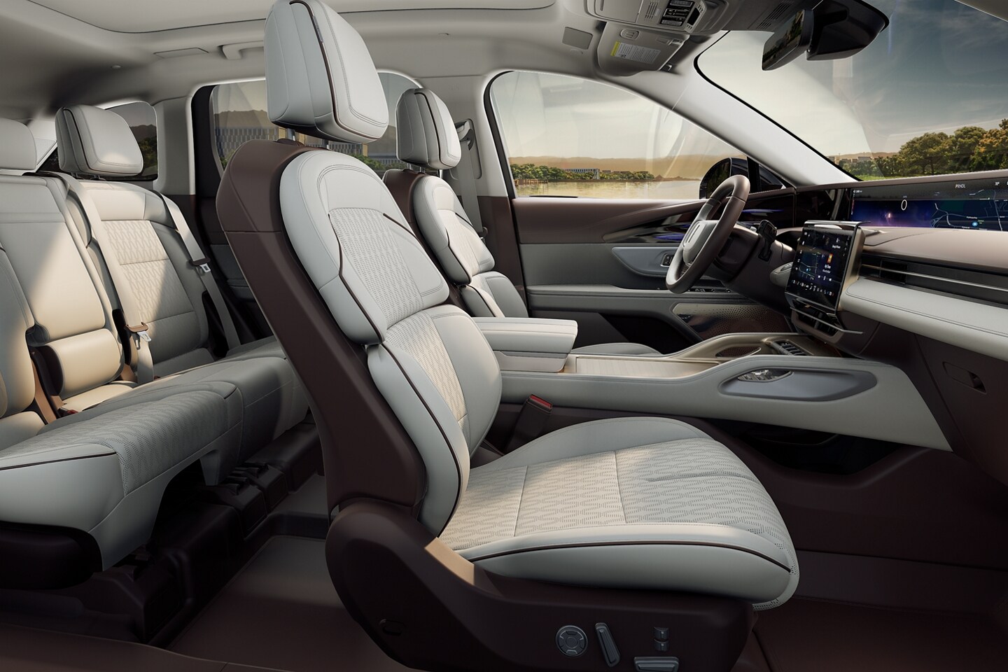 The Perfect Position front seats of a 2026 Lincoln Nautilus® SUV