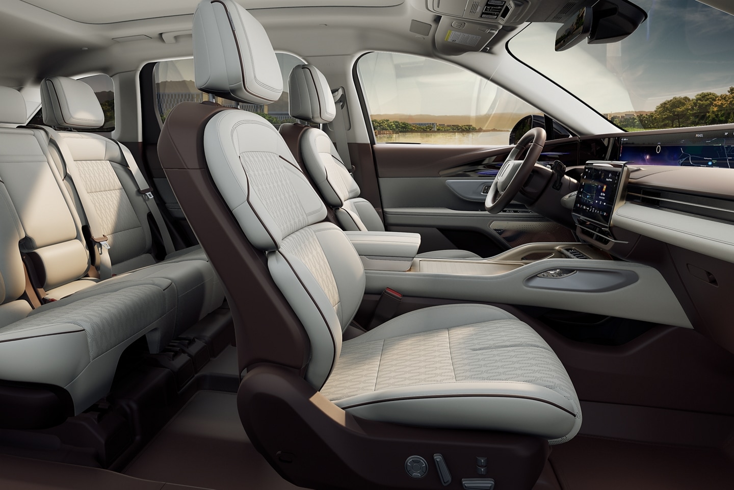 The Perfect Position front seats of a 2026 Lincoln Nautilus® SUV