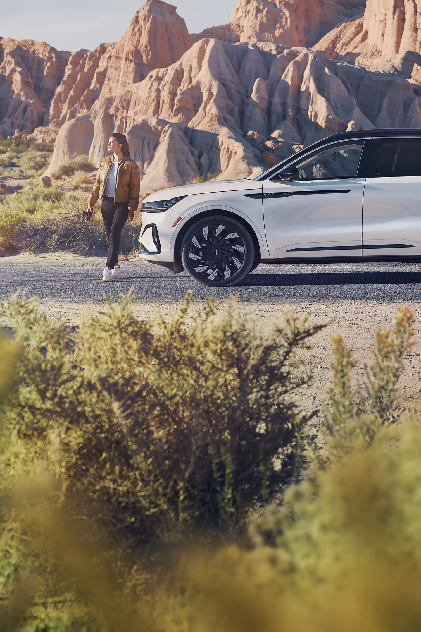 A 2026 Lincoln Black Label™ Nautilus® SUV with the available Jet Appearance Package