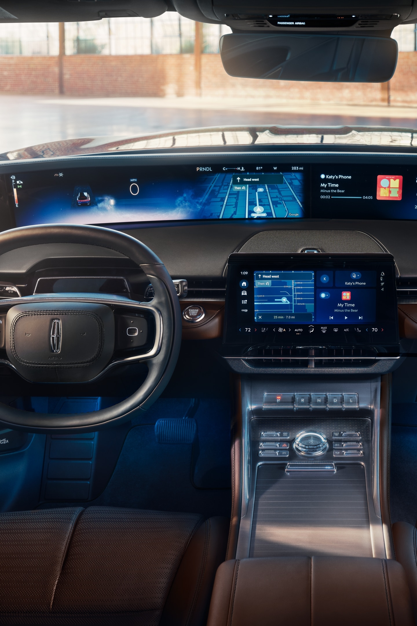 Interior of a 2026 Lincoln Nautilus® SUV