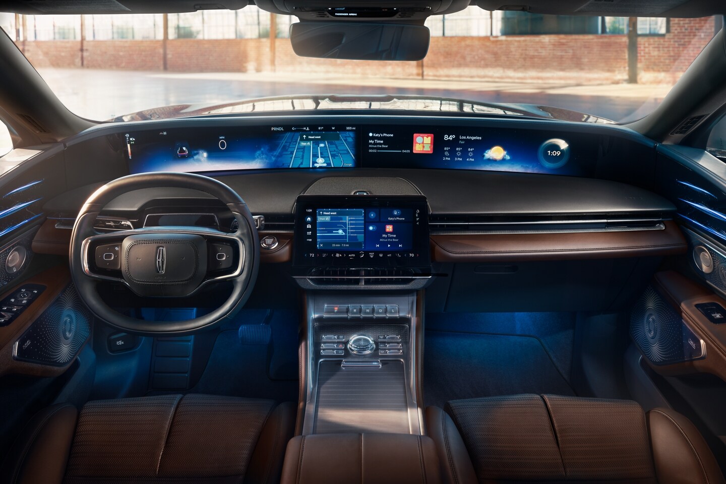 Interior of a 2026 Lincoln Nautilus® SUV