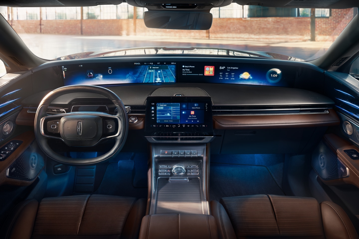 Interior of a 2026 Lincoln Nautilus® SUV
