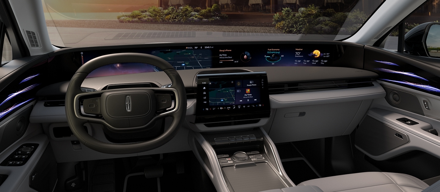 The interior of a 2026 Lincoln Nautilus® Premiere model