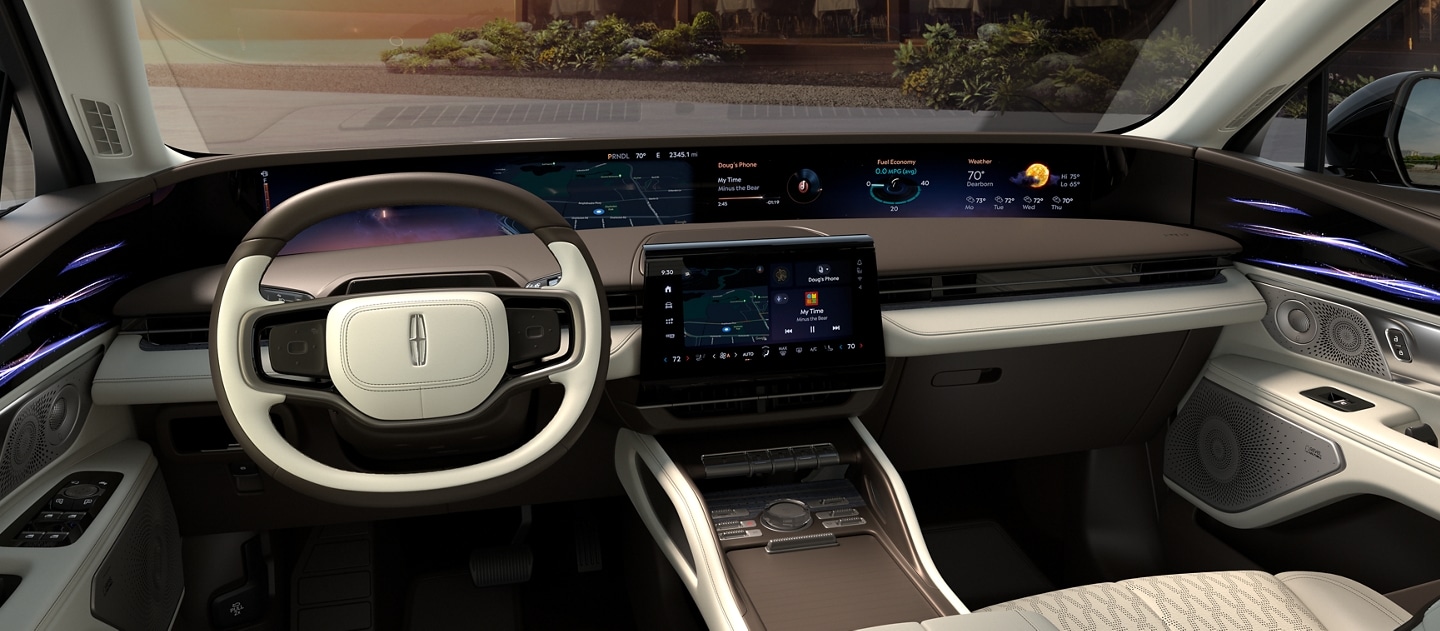 The interior of a 2026 Lincoln Black Label™ Nautilus SUV