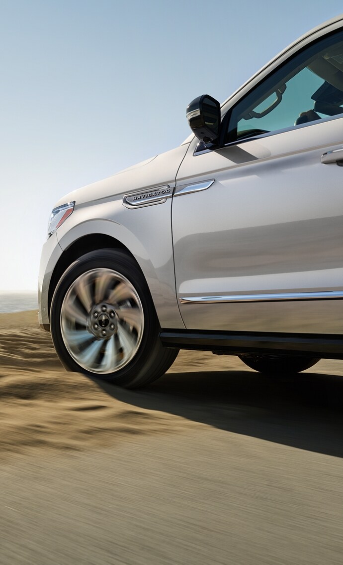 The exterior of a 2024 Lincoln Navigator