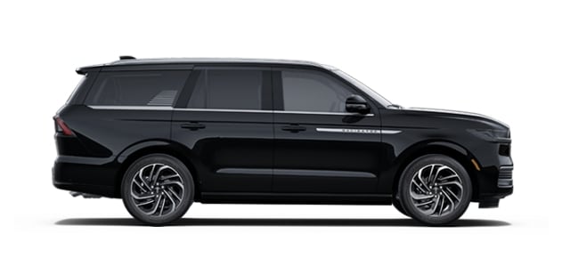 A 2025 Lincoln Navigator® Reserve model in infinite black
